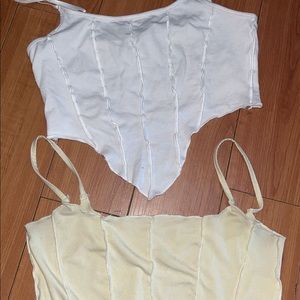 Top crop tank tops